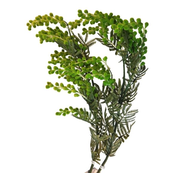 Artificial Greenery Stems Faux Mimosa Flowers For Floral Arrangements & Decor Se - Picture 1 of 10